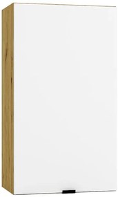 Górna szafka kuchenna 40 cm biały + dąb artisan P3-L44