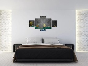 Obraz - Górska sceneria (125x70 cm)