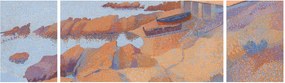 Obraz - Henri Edmond Cross, Calanque des Antibois, reprodukcje (170x50 cm)