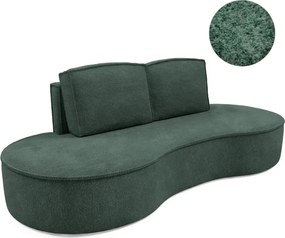 Sofa MOLLY z funkcja spania i pojemnikiem ZIELONY ABRIAMO 09