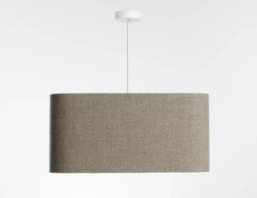 Lampa wisząca KWADRO LEN 003-40w25 beżowa BPS KONCEPT