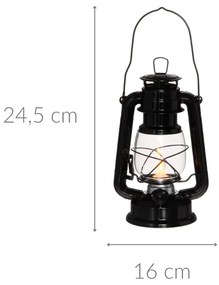 Lampa sztormowa LED, 24,5 cm