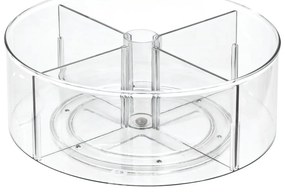 Okrągły przezroczysty pojemnik iDesign The Home Edit, Ø 29 cm