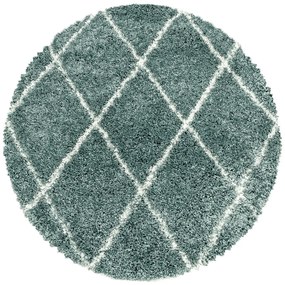 Turkusowy okrągły dywan ø 80 cm Alvor – Ayyildiz Carpets