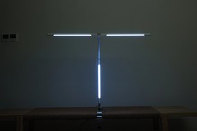 Lampa LED na biurko NOX z efektami RGBW, zacisk, pilot zdalnego sterowania