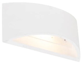 Inteligentna lampa ścienna biała 20 cm w komplecie z WiFi G9 - Tum