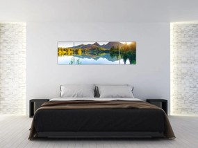 Obraz - Jezioro (170x50 cm)