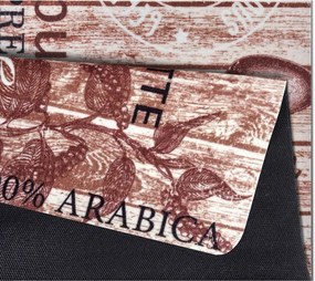 Brązowy chodnik kuchenny Hanse Home Delicious Coffee, 67x180 cm