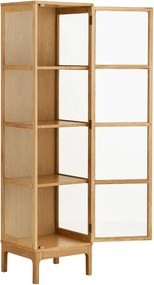 Witryna w naturalnym kolorze 47x180x40 cm Zamora – House Nordic