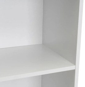 Biały regał 30x106x24 cm Cube – Casa Selección