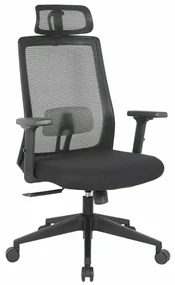 Fotel biurowy Q-058 czarny SIGNAL