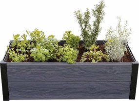 Keter Podwyższona rabata szary, 106 x 32 x 50 cm, S