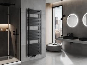 Mexen Uran grzejnik łazienkowy 1800 x 600 mm, 934 W, czarny - W105-1800-600-00-70