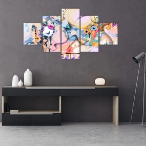 Obraz - Abstrakcja bajki (125x70 cm)