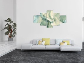 Obraz - Atramentowa abstracja (125x70 cm)