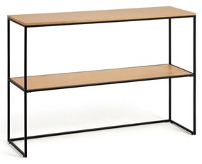 Konsola w dekorze dębu 120x30 cm Yona − Kave Home