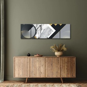 Obraz - Teksturowany kolaż (170x50 cm)