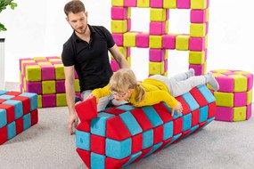 Zestaw klocków magnetycznych JollyHeap Creative - 100 elementów
