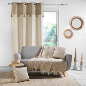 Beżowa zasłona 140x240 cm New Sultan – douceur d'intérieur