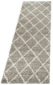 Jasnobrązowy chodnik 80x250 cm Alvor – Ayyildiz Carpets