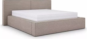 Łóżko tapicerowane Doha - nowoczesne łóżko do sypialni 140x200, 160x200 i 180x200 z systemem regulacji wysokości stelaża