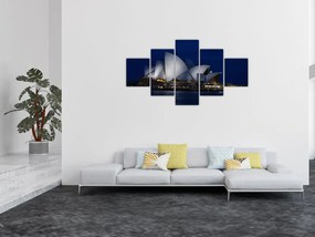 Obraz Sydney w nocy (125x70 cm)