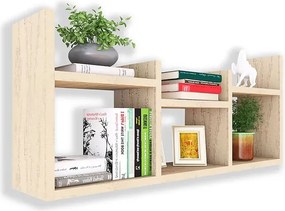 Skandynawska Wisząca Półka Ścienna Dąb Sonoma F4-L36