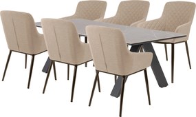 Doppler NOVA PARIS LIKA-TEX® mocca, 6+1