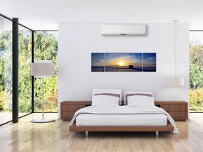 Obraz - krajobraz polarny (170x50 cm)