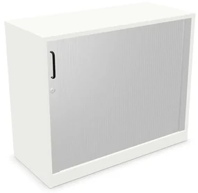 Szafka biurowa żaluzjowa EASY SPACE CABINET HRT 2-OH 100cm biała zamykana NOWY STYL