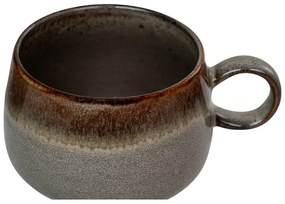 Szare kamionkowe kubki zestaw 4 szt. 500 ml Selma – House Nordic