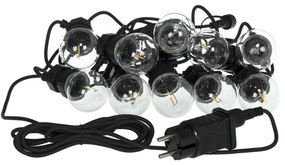 Retlux RGL 115 Łańcuch imprezowy z żarówkami, 10x LED żółty, 5+3 m