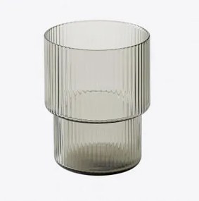 Zestaw 4 Szklanek 220 Ml Yulia Grey - Sklum