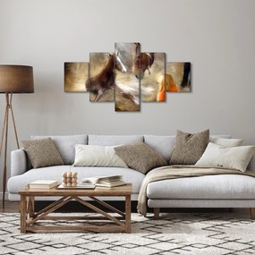 Obraz - Witaj na świecie, źrebaku (125x70 cm)