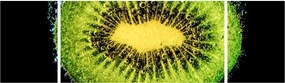 Obraz - szczegół kiwi w wodzie (170x50 cm)