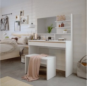 Toaletka biały 120x41.8x83 emma