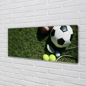 Obraz drukowany na płótnie Sportowy Zestaw Do Tenisa