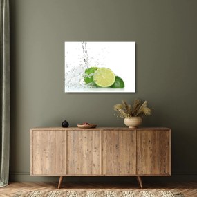 Obraz na szkle - Soczyste cytryny (70x50 cm)