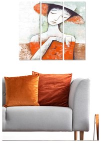 Obrazy zestaw 3 szt. 20x50 cm – Wallity