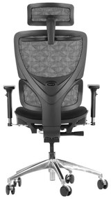Fotel biurowy ERGONEW S1A czarny tkanina STEMA