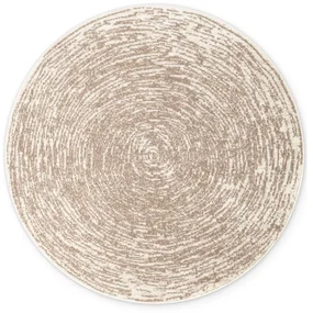 Beżowy/kremowy okrągły dywan ø 120 cm Gloria Cavallo – Hanse Home