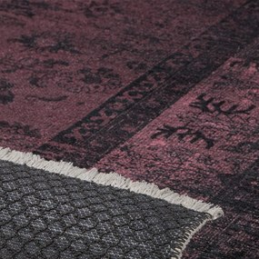 Dywan vintage Armand bordowy 155 cm x 225 cm