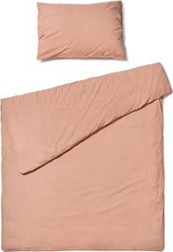 PrzytulneMieszkanie.pl PrzytulneMieszkanie.pl Bawełniana pościel CALMORA pudrowy róż Rozmiar pościeli: 2 szt 70 x 90 cm | 200 x 200 cm