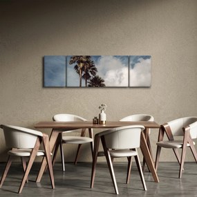 Obraz - Palmowy dramat (170x50 cm)