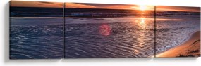 Obraz zachodu słońca (170x50 cm)