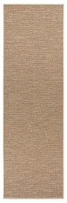 Brązowy chodnik BT Carpet Nature, 80x350 cm