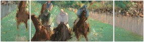 Obraz - Edouard Manet, At the Races, reprodukcje (170x50 cm)