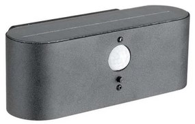 LED zewnętrzna lampa solarna z czujnikiem LED/2,5W/3,7V 3000K IP54