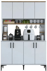 Szafa Jevy Walnut and White