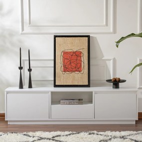 Stolik TV Vanguard Natural White